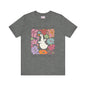 Whimsical Floral 'Sorry I'm Late' Unisex T-Shirt