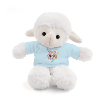 Plush Animal with Bunny Tee