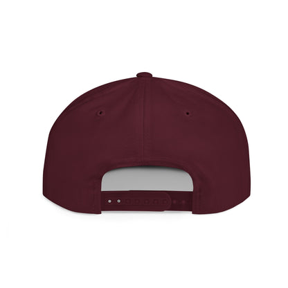 Drippy Smiley Flat Bill Snapback Hat - Trendy Cap for Streetwear Lovers