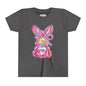 Easter Bunny Youth Short Sleeve Tee – Bright and Playful Rabbit Design for Spring Celebrations