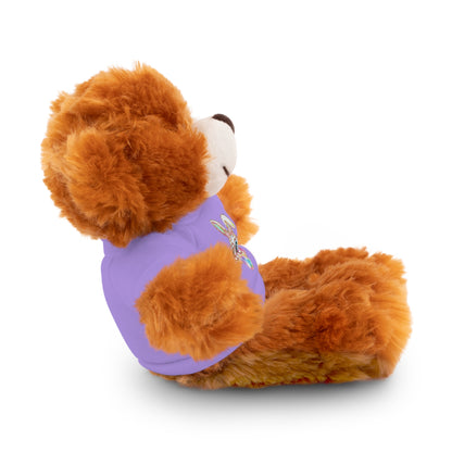 Plush Animal with Bunny Tee