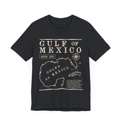 Gulf of Mexico Graphic Tee for Travelers & Ocean Lovers