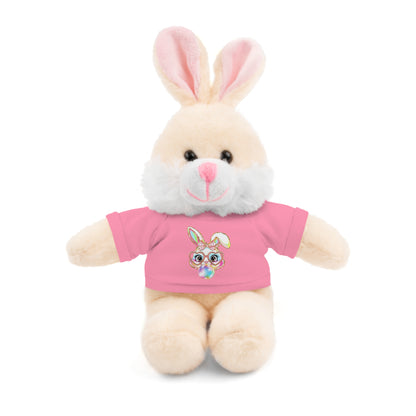 Plush Animal with Bunny Tee