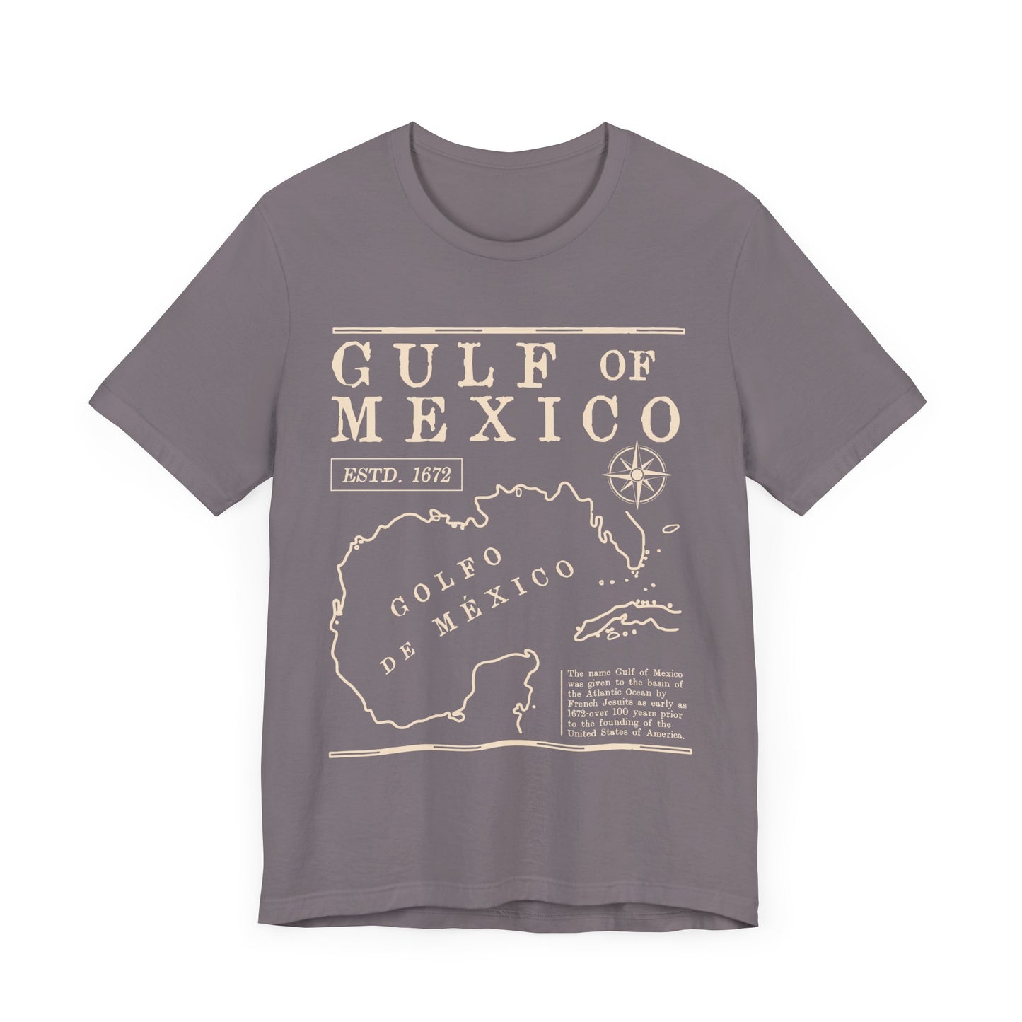 Gulf of Mexico Graphic Tee for Travelers & Ocean Lovers