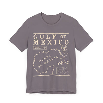 Gulf of Mexico Graphic Tee for Travelers & Ocean Lovers