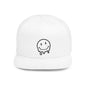 Drippy Smiley Flat Bill Snapback Hat - Trendy Cap for Streetwear Lovers