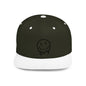 Drippy Smiley Flat Bill Snapback Hat - Trendy Cap for Streetwear Lovers